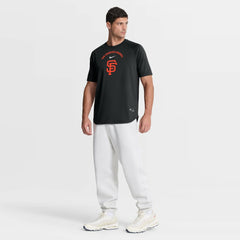 Black San Francisco Giants Nike Authentic Collection Batting Practice Pre-Game Raglan Dri-FIT Top