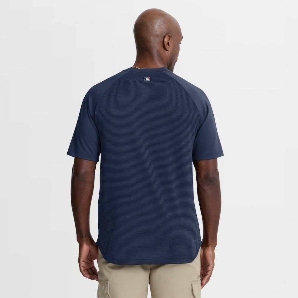 Navy Boston Red Sox Nike Authentic Collection Batting Practice Pre-Game Raglan Dri-FIT Top