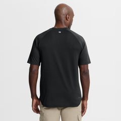 Black Colorado Rockies Nike Authentic Collection Batting Practice Pre-Game Raglan Dri-FIT Top