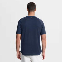 Navy Milwaukee Brewers Nike Authentic Collection Batting Practice Pre-Game Raglan Dri-FIT Top