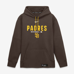 Brown San Diego Padres Nike Authentic Collection Therma-FIT Hoodie