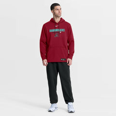 Red Arizona Diamondbacks Nike Authentic Collection Therma-FIT Hoodie
