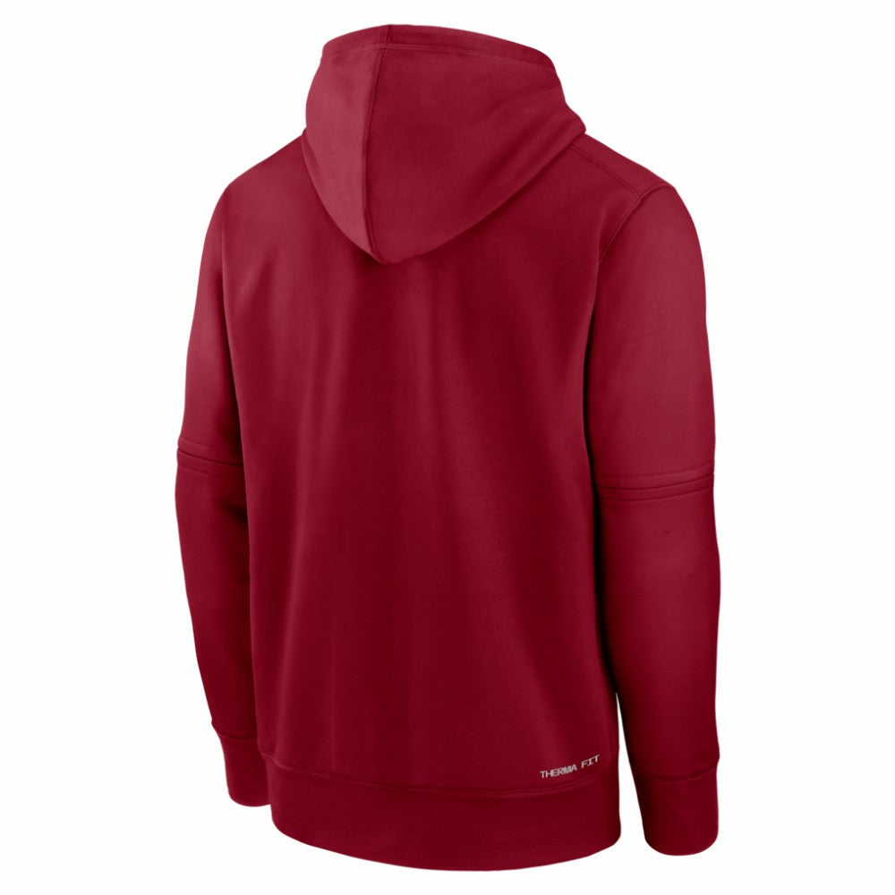 Red Arizona Diamondbacks Nike Authentic Collection Therma-FIT Hoodie