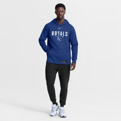 Royal Kansas City Royals Nike Authentic Collection Therma-FIT Hoodie