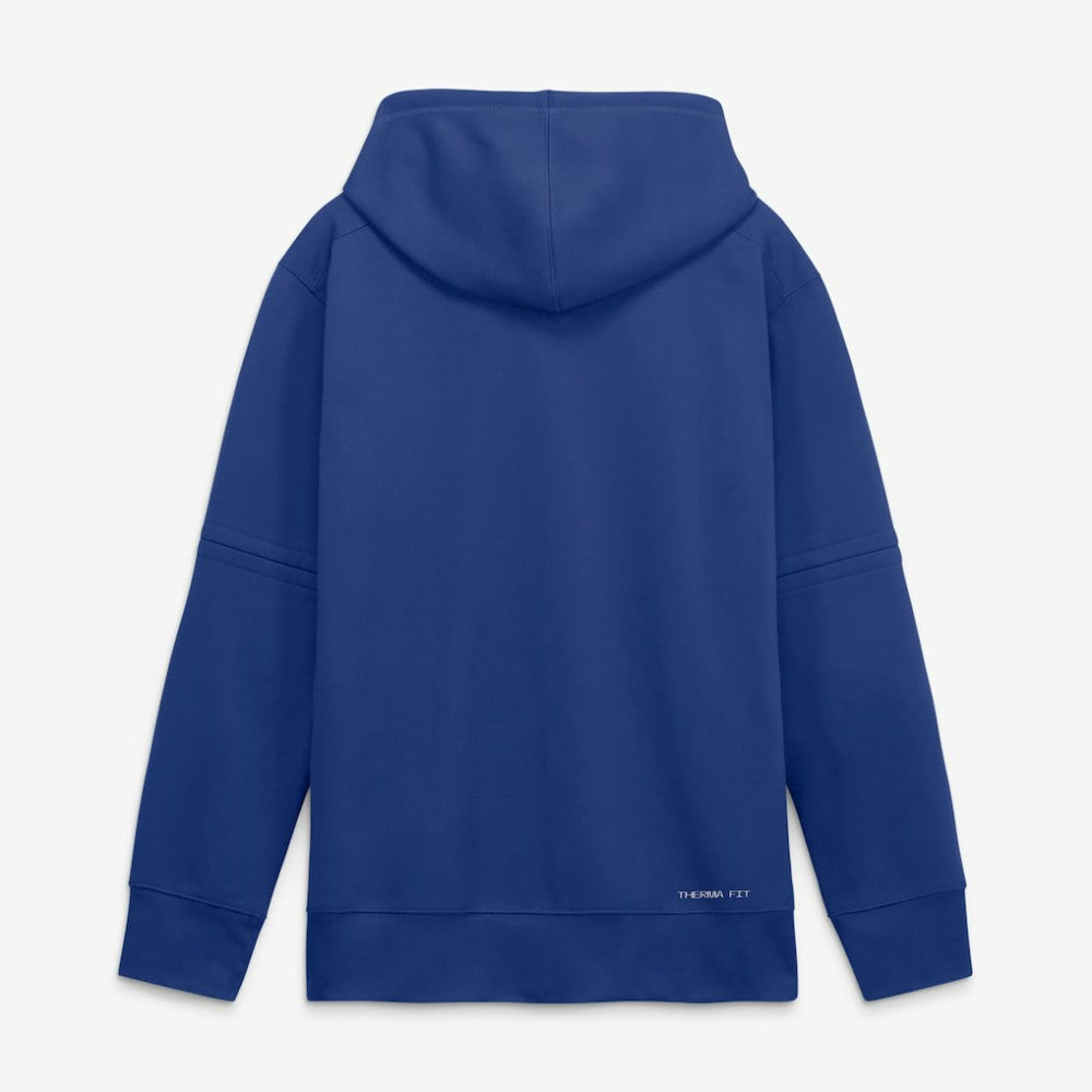 Royal Kansas City Royals Nike Authentic Collection Therma-FIT Hoodie