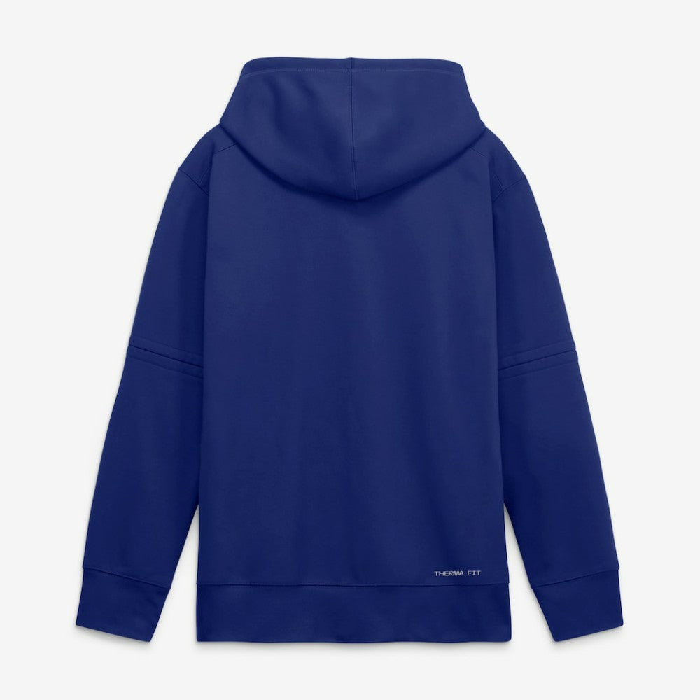Royal Los Angeles Dodgers Nike Authentic Collection Therma-FIT Hoodie