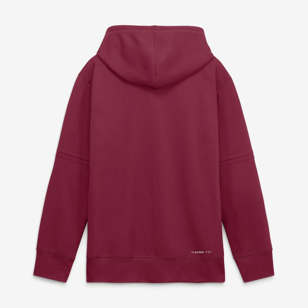 Burgundy Philadelphia Phillies Nike Authentic Collection Therma-FIT Hoodie