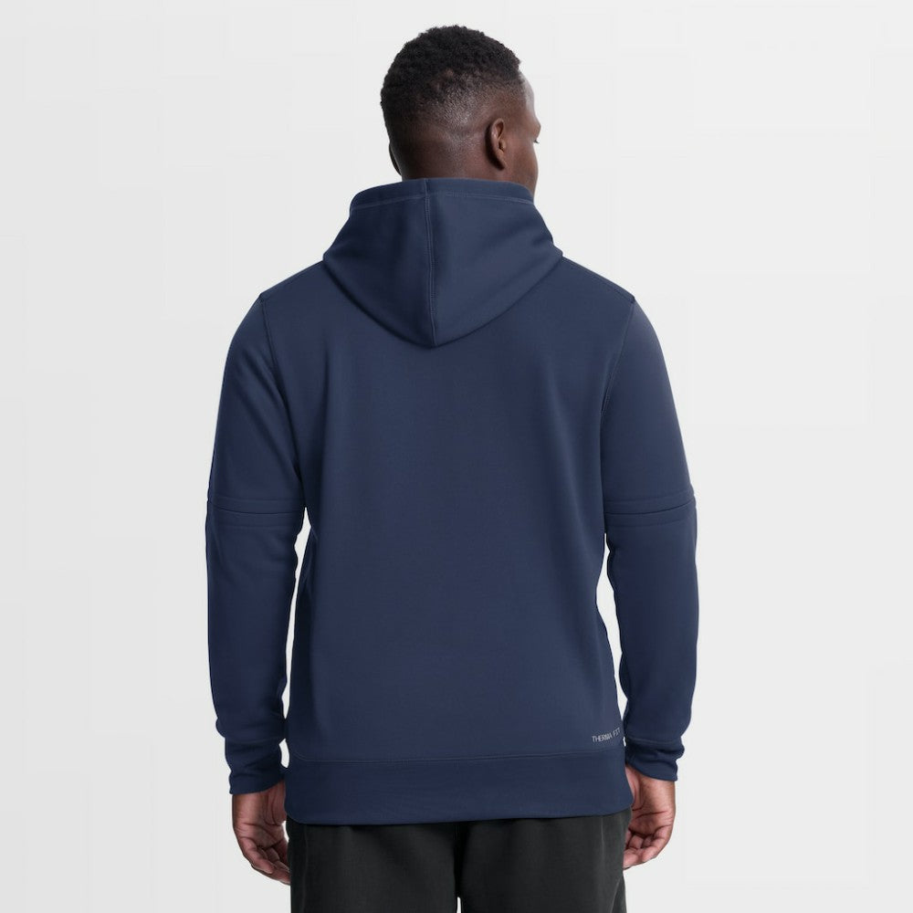 Navy Toronto Blue Jays Nike Authentic Collection Therma-FIT Hoodie