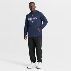 Navy Toronto Blue Jays Nike Authentic Collection Therma-FIT Hoodie