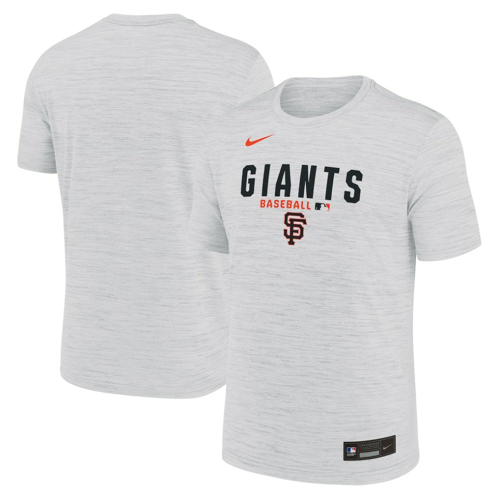 White San Francisco Giants Nike Authentic Collection Velocity Dri-FIT T-Shirt
