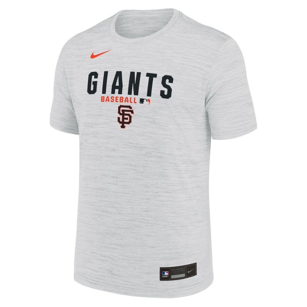 White San Francisco Giants Nike Authentic Collection Velocity Dri-FIT T-Shirt