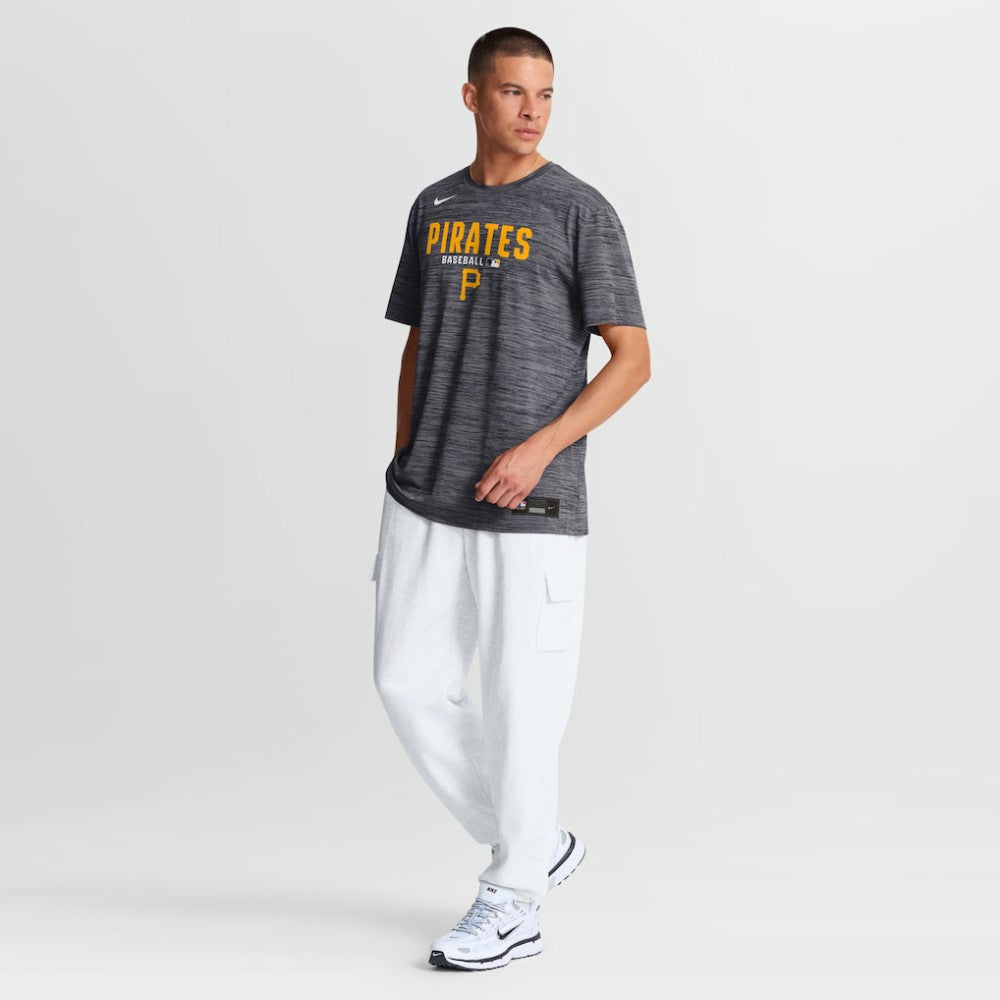 Black Pittsburgh Pirates Nike Authentic Collection Velocity Dri-FIT T-Shirt