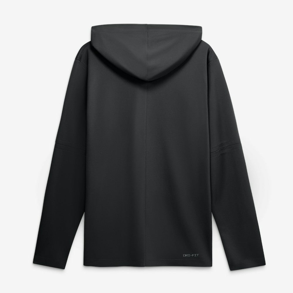 Black New York Mets Nike Authentic Collection Dri-FIT Long Sleeve Hooded T-Shirt