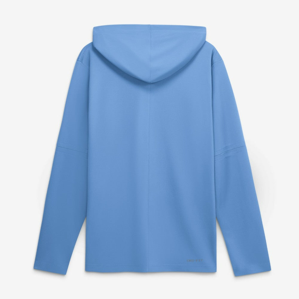 Light Blue Kansas City Royals Nike Authentic Collection Dri-FIT Long Sleeve Hooded T-Shirt