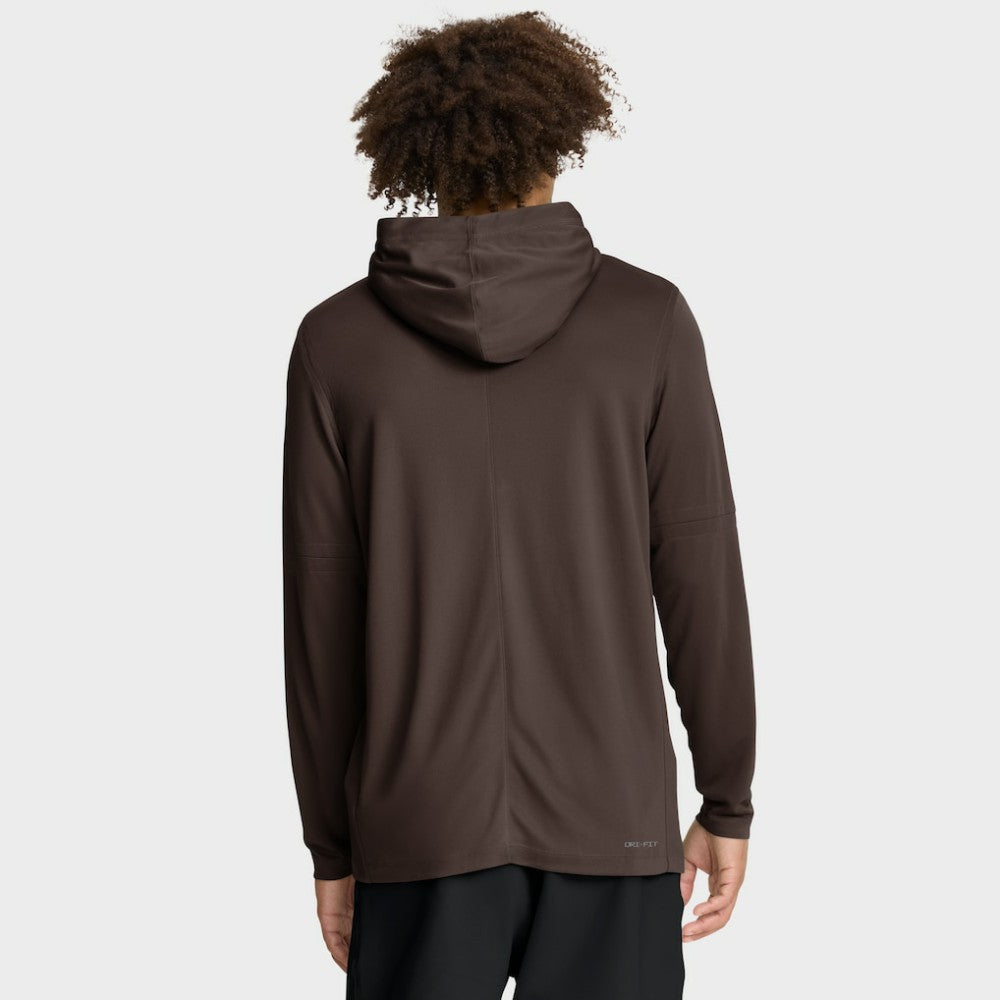 Brown San Diego Padres Nike Authentic Collection Dri-FIT Long Sleeve Hooded T-Shirt