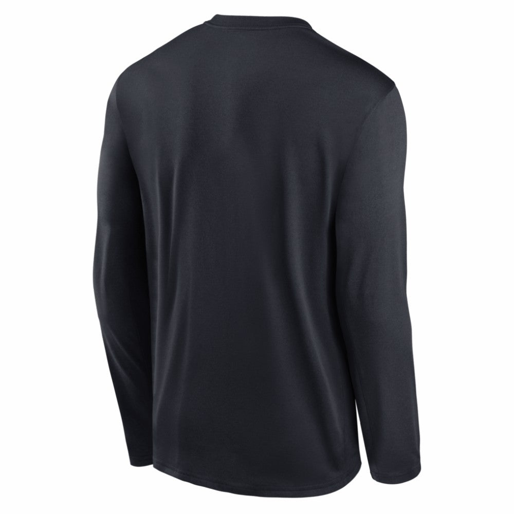 Navy Detroit Tigers Nike Authentic Collection Legend Dri-FIT Long Sleeve T-Shirt