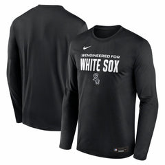Black Chicago White Sox Nike Authentic Collection Legend Dri-FIT Long Sleeve T-Shirt