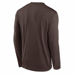Brown San Diego Padres Nike Authentic Collection Legend Dri-FIT Long Sleeve T-Shirt