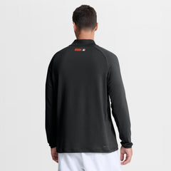 Black San Francisco Giants Nike Authentic Collection Dri-FIT Raglan Half-Zip Pullover