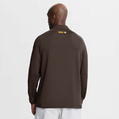 Brown San Diego Padres Nike Authentic Collection Dri-FIT Raglan Half-Zip Pullover