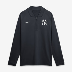 Navy New York Yankees Nike Authentic Collection Dri-FIT Raglan Half-Zip Pullover