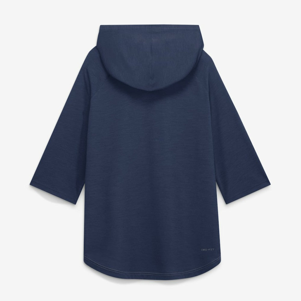 Gray Milwaukee Brewers Nike Authentic Collection Flux Dri-FIT Raglan 3/4-Sleeve Hooded T-Shirt