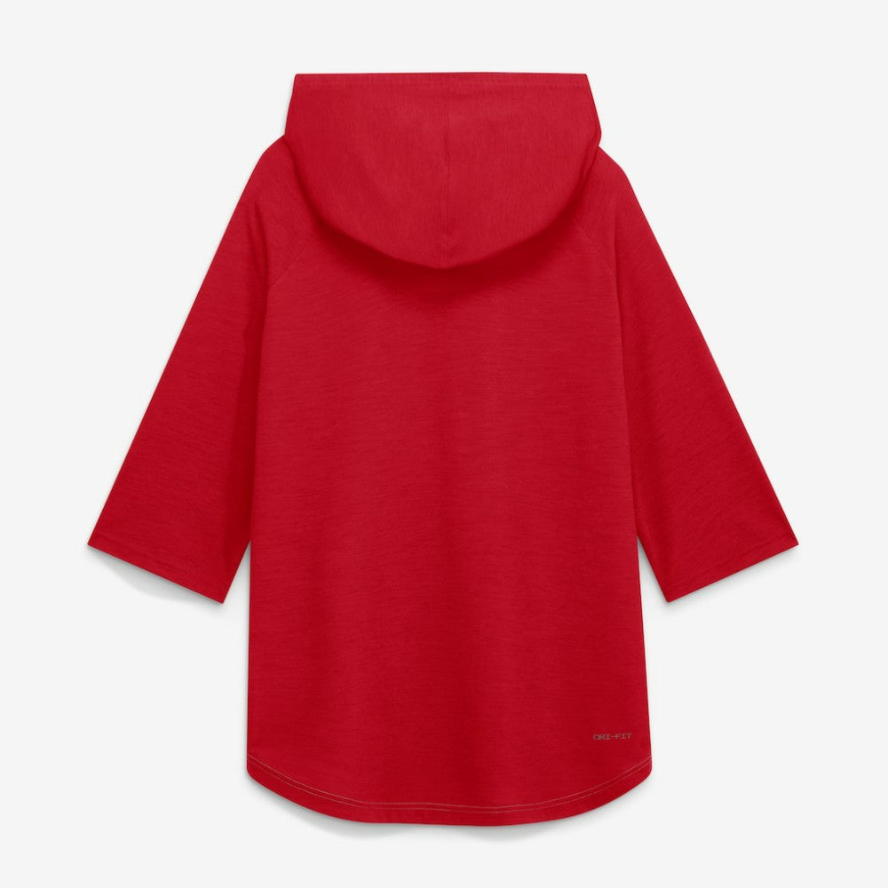 Gray Philadelphia Phillies Nike Authentic Collection Flux Dri-FIT Raglan 3/4-Sleeve Hooded T-Shirt