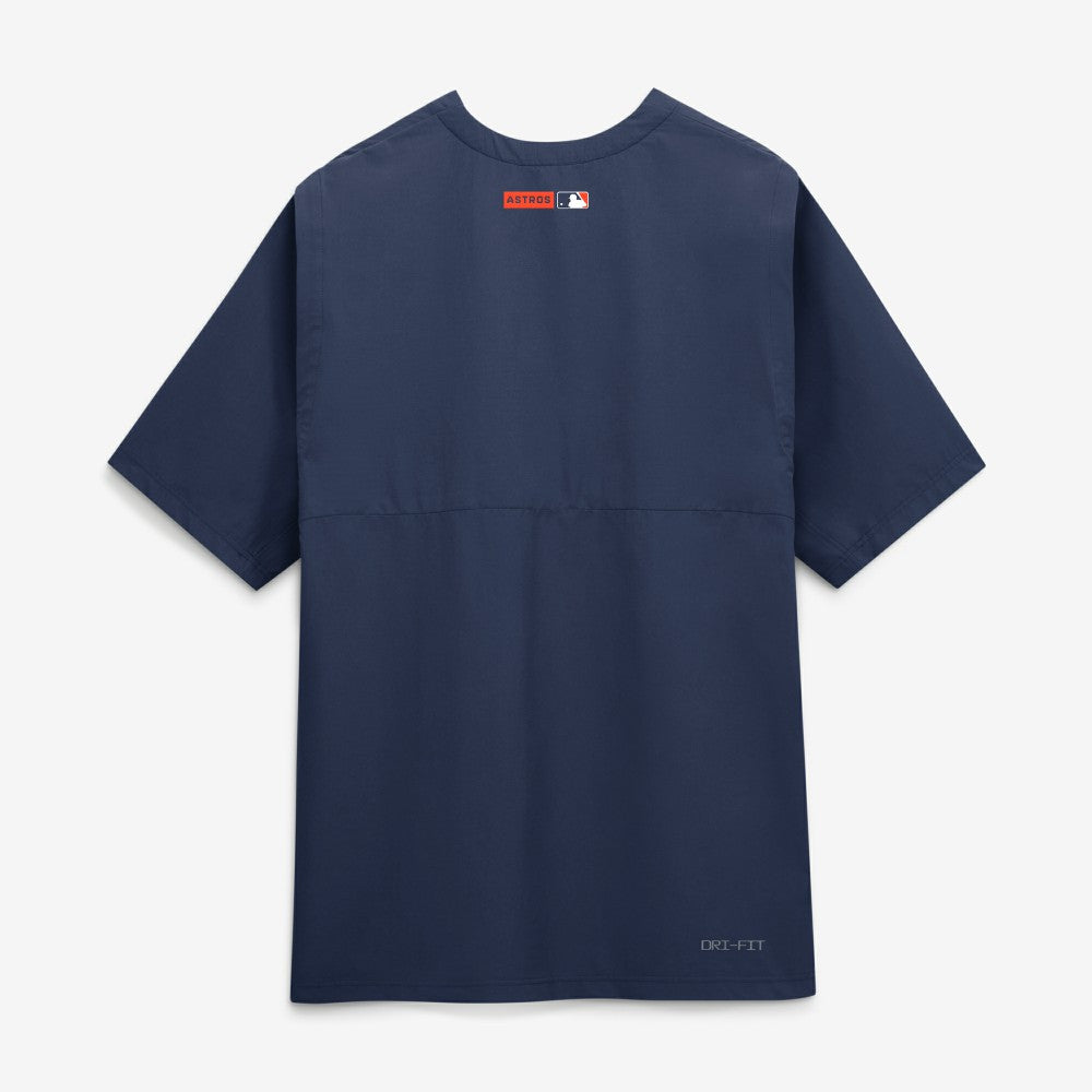 Navy Houston Astros Nike Authentic Collection Dri-FIT Quarter-Zip Windshirt