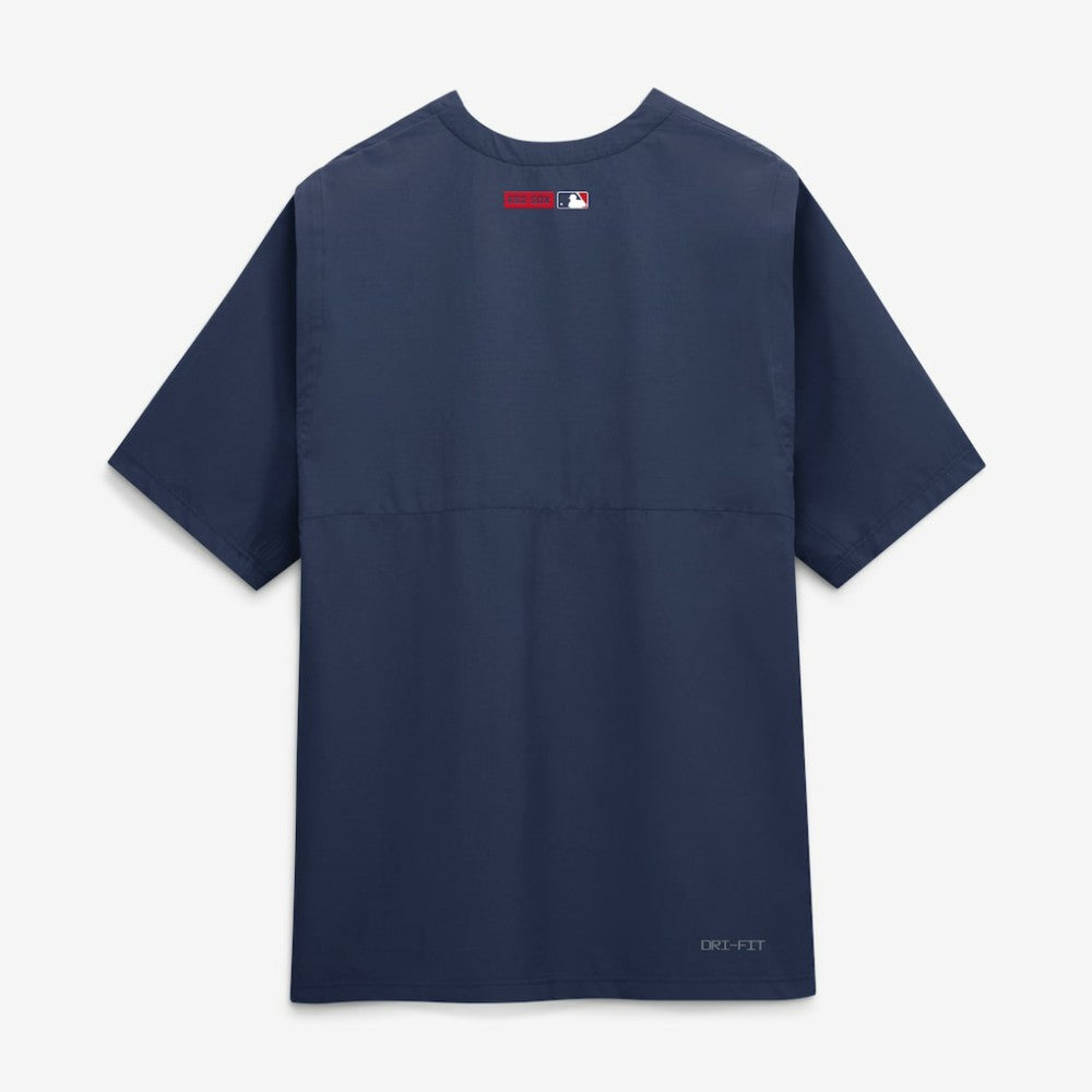 Navy Boston Red Sox Nike Authentic Collection Dri-FIT Quarter-Zip Windshirt