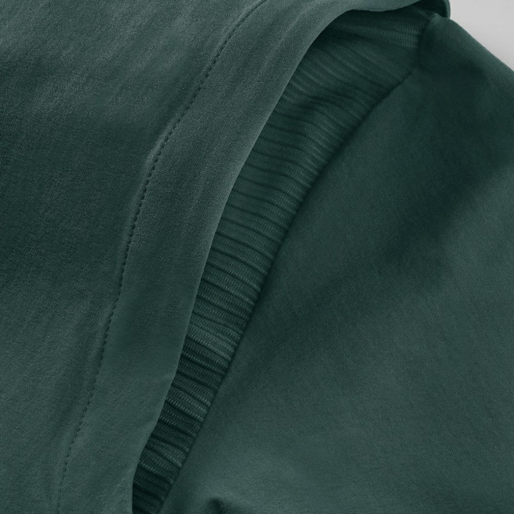 Green Athletics Nike Authentic Collection Dri-FIT Quarter-Zip Windshirt
