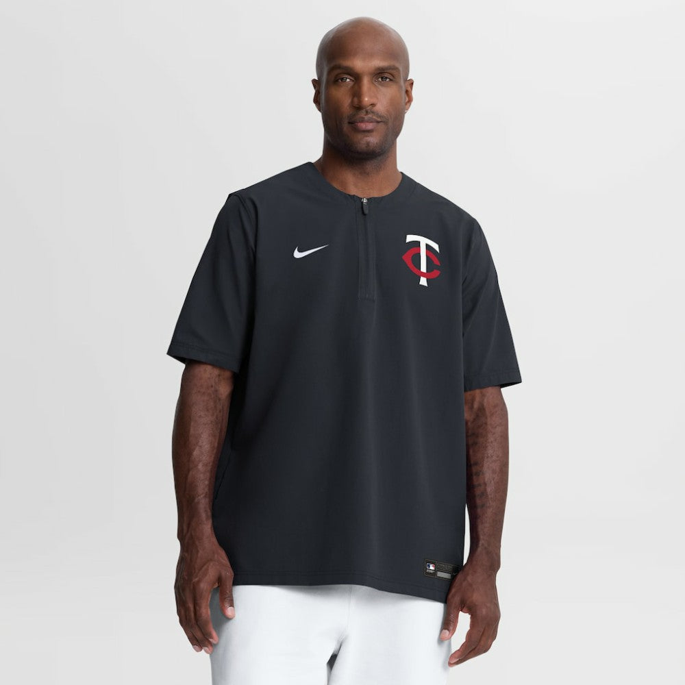 Navy Minnesota Twins Nike Authentic Collection Dri-FIT Quarter-Zip Windshirt