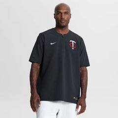Navy Minnesota Twins Nike Authentic Collection Dri-FIT Quarter-Zip Windshirt