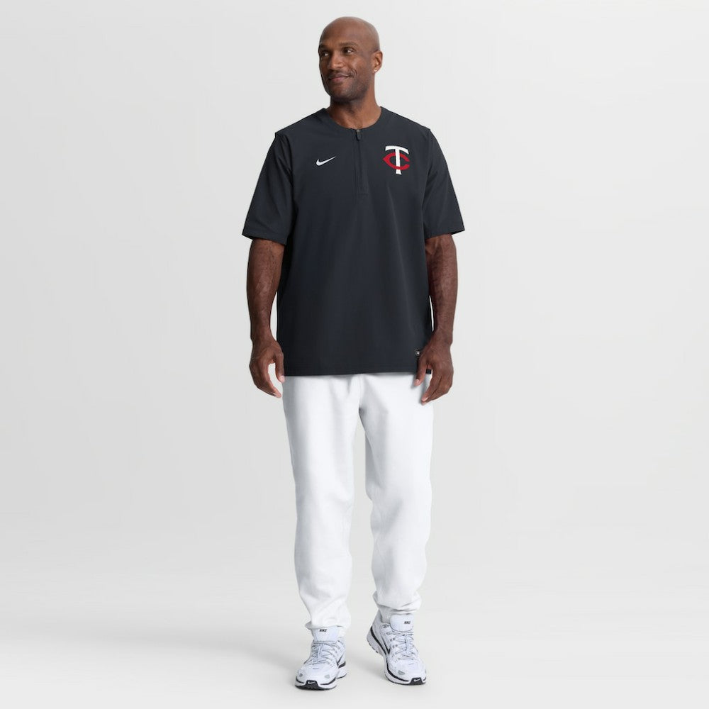 Navy Minnesota Twins Nike Authentic Collection Dri-FIT Quarter-Zip Windshirt
