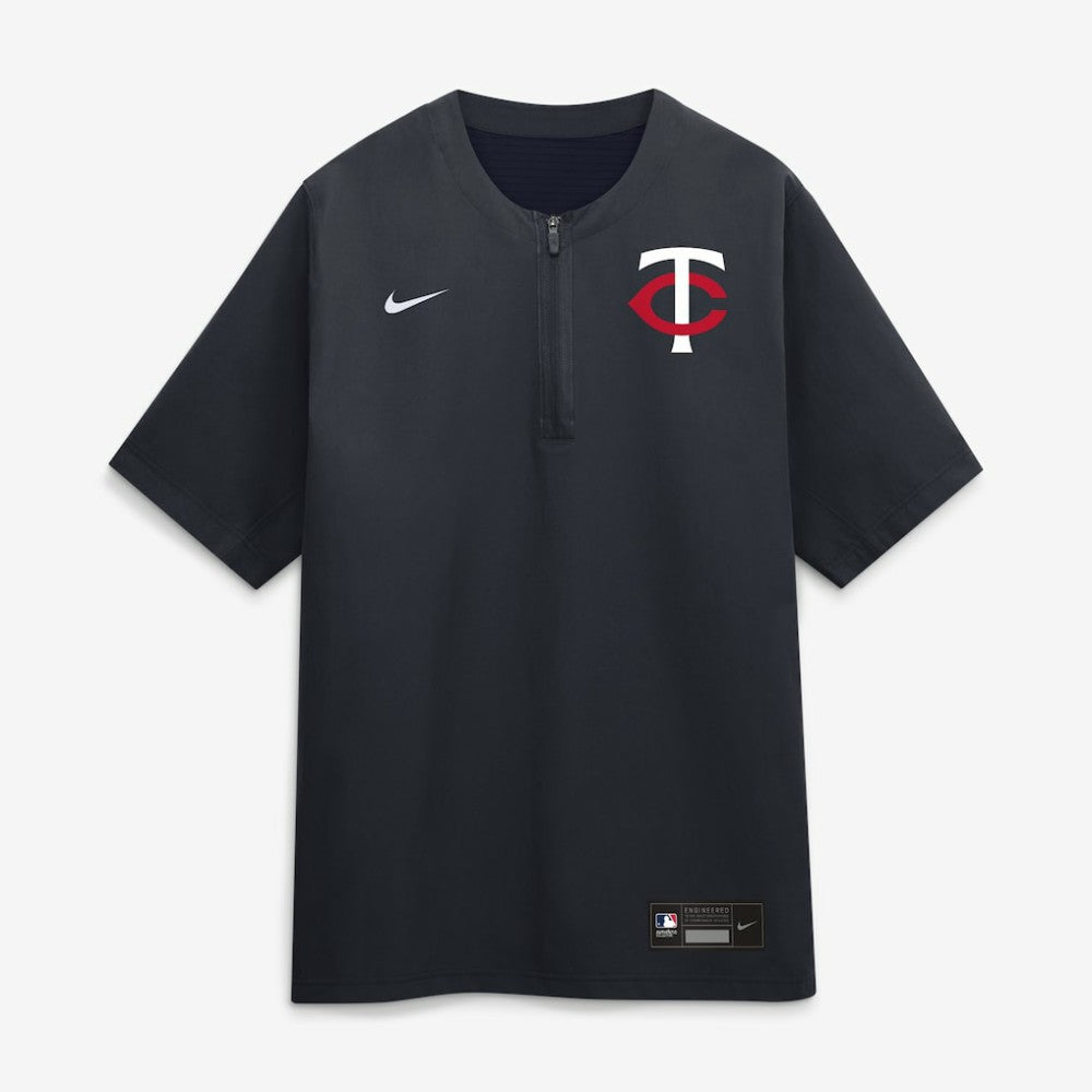 Navy Minnesota Twins Nike Authentic Collection Dri-FIT Quarter-Zip Windshirt