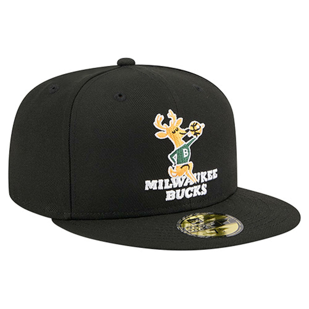 New Era Milwaukee Bucks Core Logo 59FIFTY Fitted Hat