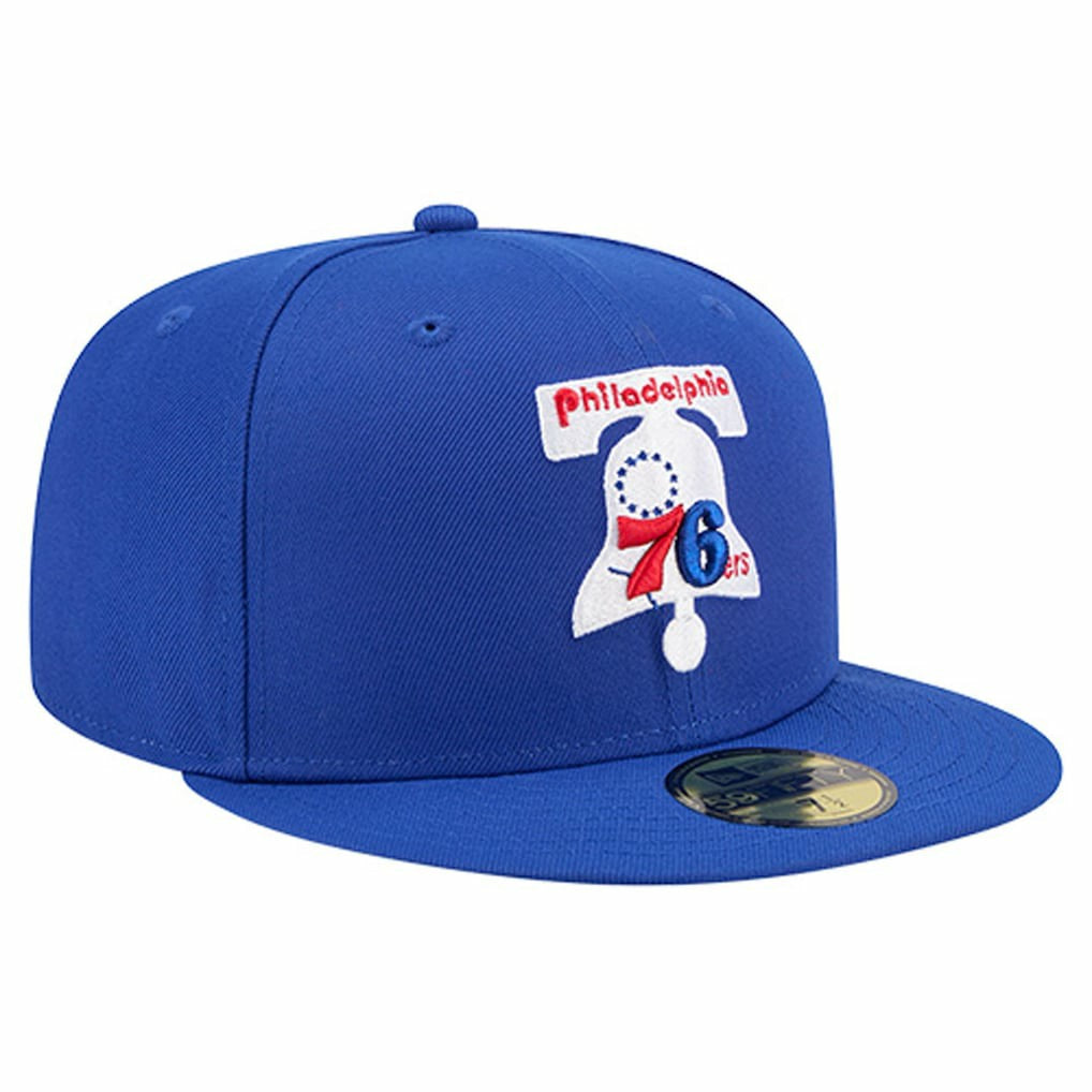 New Era Philadelphia 76ers Core Logo 59FIFTY Fitted Hat