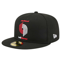 New Era Portland Trail Blazers Core Logo 59FIFTY Fitted Hat