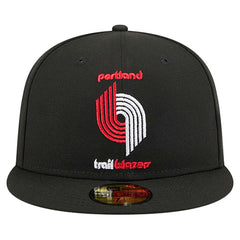 New Era Portland Trail Blazers Core Logo 59FIFTY Fitted Hat