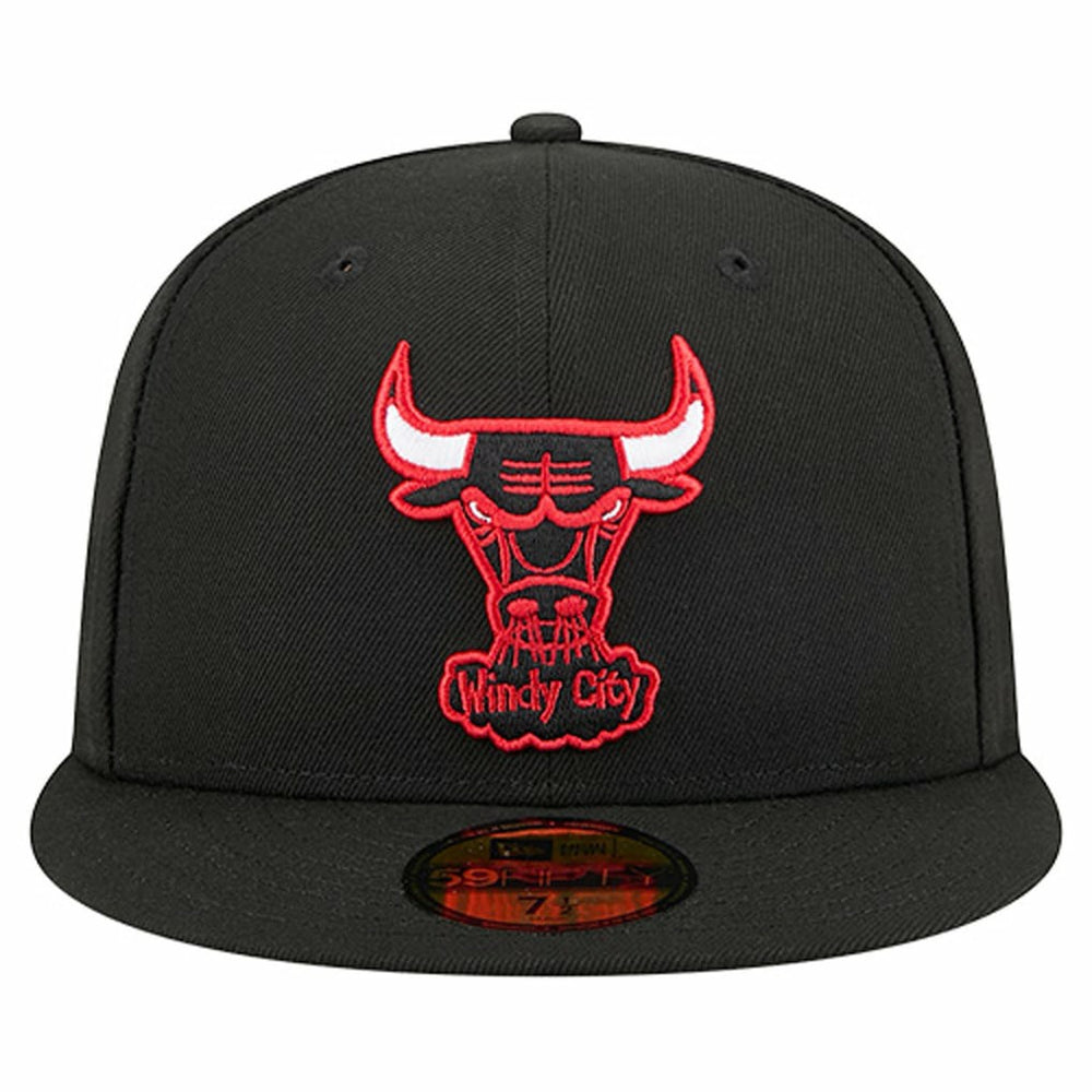 New Era Chicago Bulls Core Logo 59FIFTY Fitted Hat