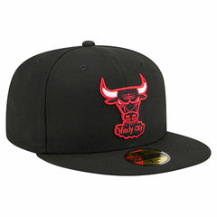 New Era Chicago Bulls Core Logo 59FIFTY Fitted Hat