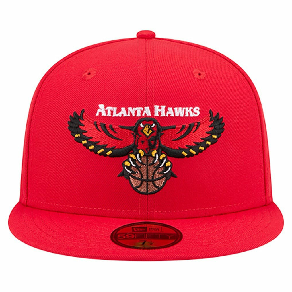 New Era Atlanta Hawks Core Logo 59FIFTY Fitted Hat
