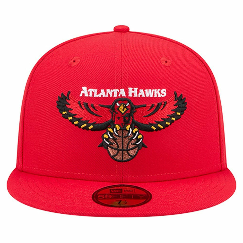 New Era Atlanta Hawks Core Logo 59FIFTY Fitted Hat