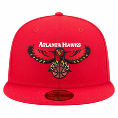 New Era Atlanta Hawks Core Logo 59FIFTY Fitted Hat