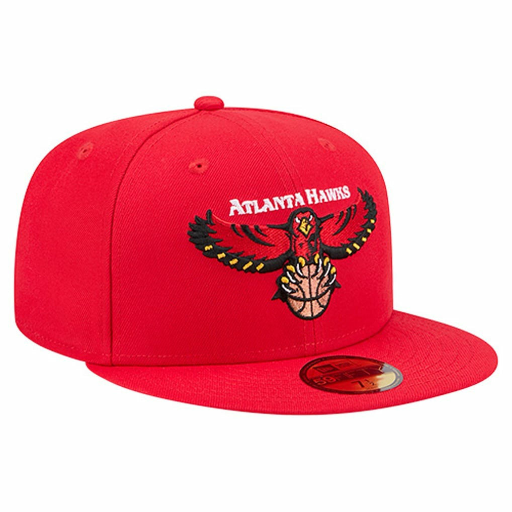 New Era Atlanta Hawks Core Logo 59FIFTY Fitted Hat
