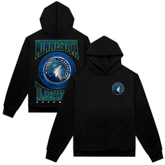 Minnesota Timberwolves Authmade Vintage Metal Premium Heavyweight Pullover Hoodie