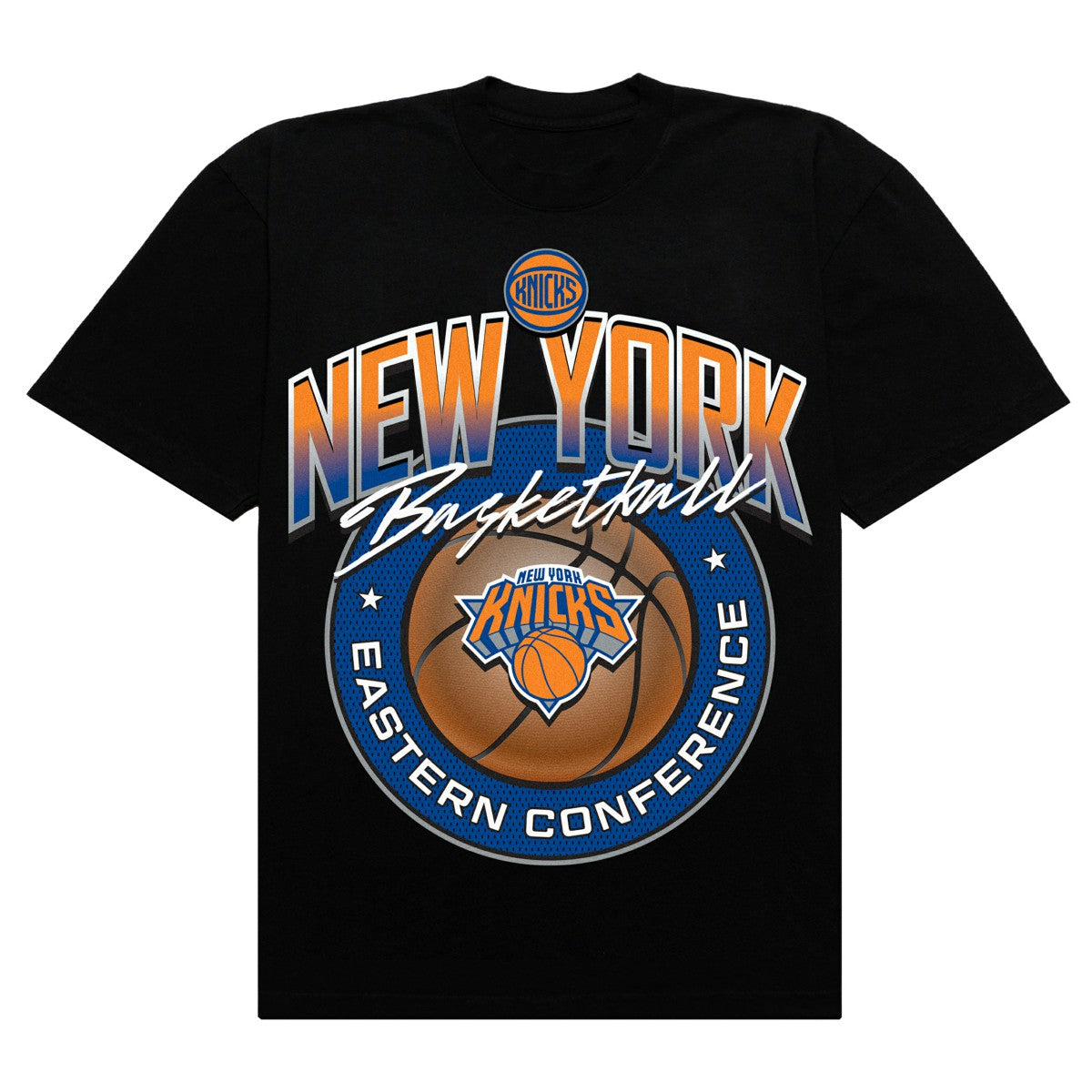 New York Knicks Authmade Basketball Mesh Premium T-Shirt