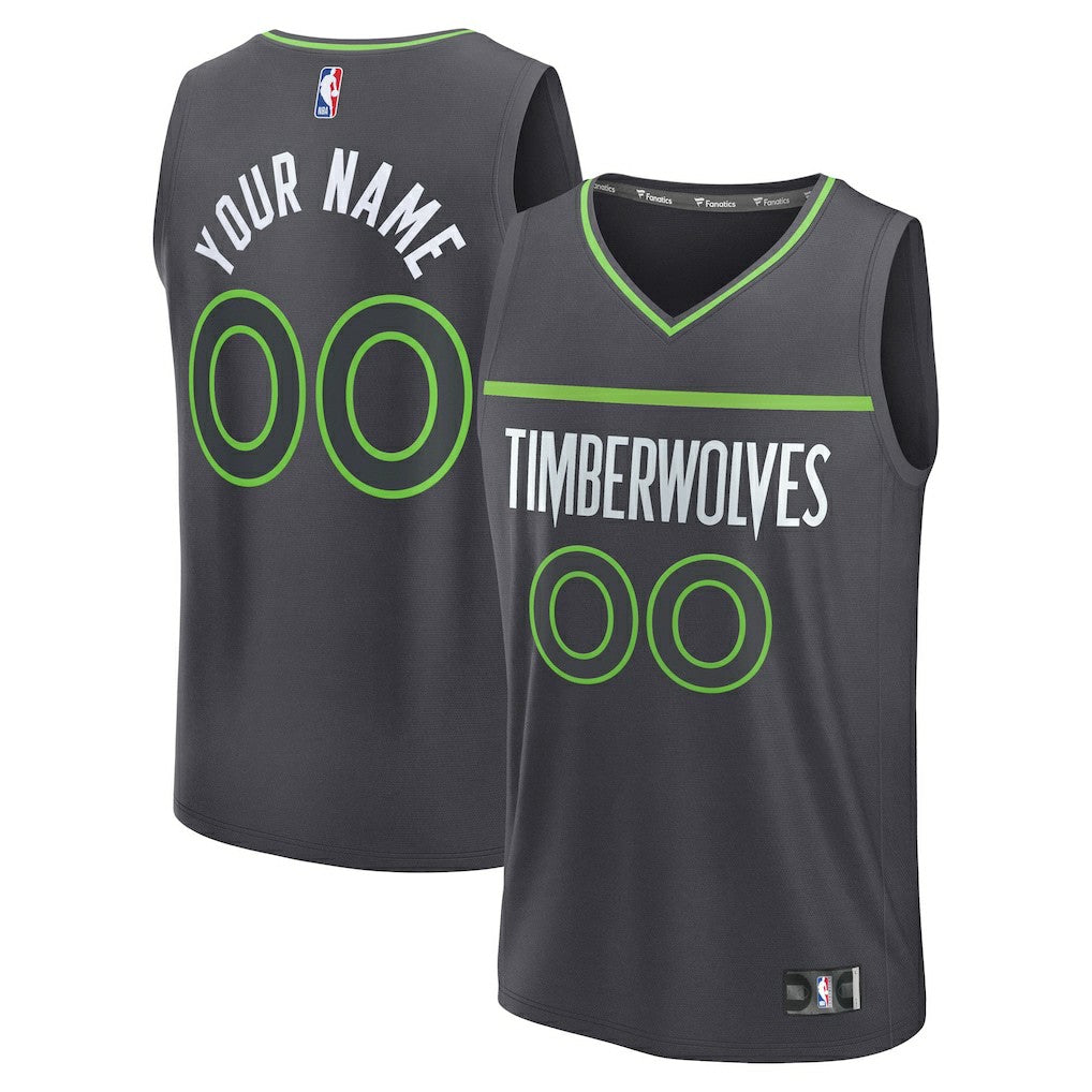 Fanatics Minnesota Timberwolves Fastbreak Custom Jersey