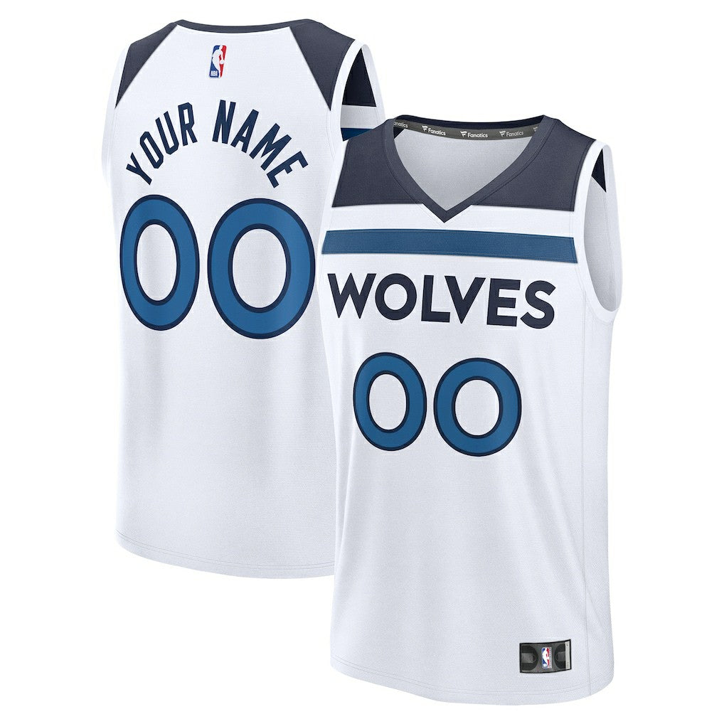 Fanatics Minnesota Timberwolves Fastbreak Custom Jersey