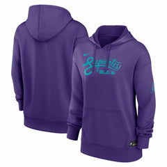 Purple Arizona Diamondbacks Nike Women's Authentic Collection City Connect Therma Hoodie