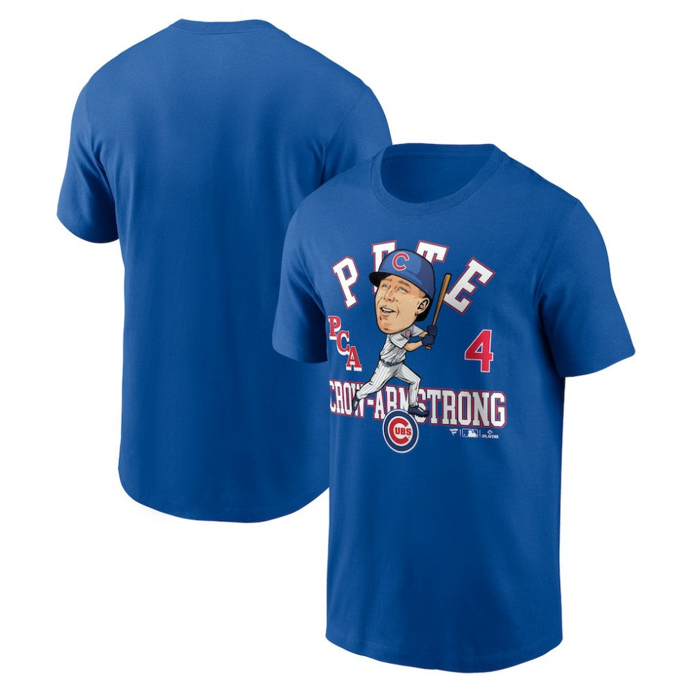 Royal Pete Crow-Armstrong Chicago Cubs Fanatics Hometown Caricature T-Shirt